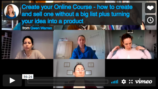 Creating your online course