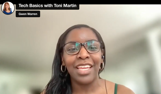 Toni Martin - Tech basics